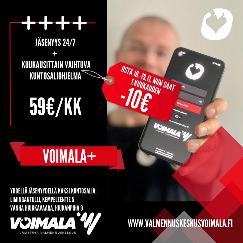 VOIMALA + JÄSENYYS