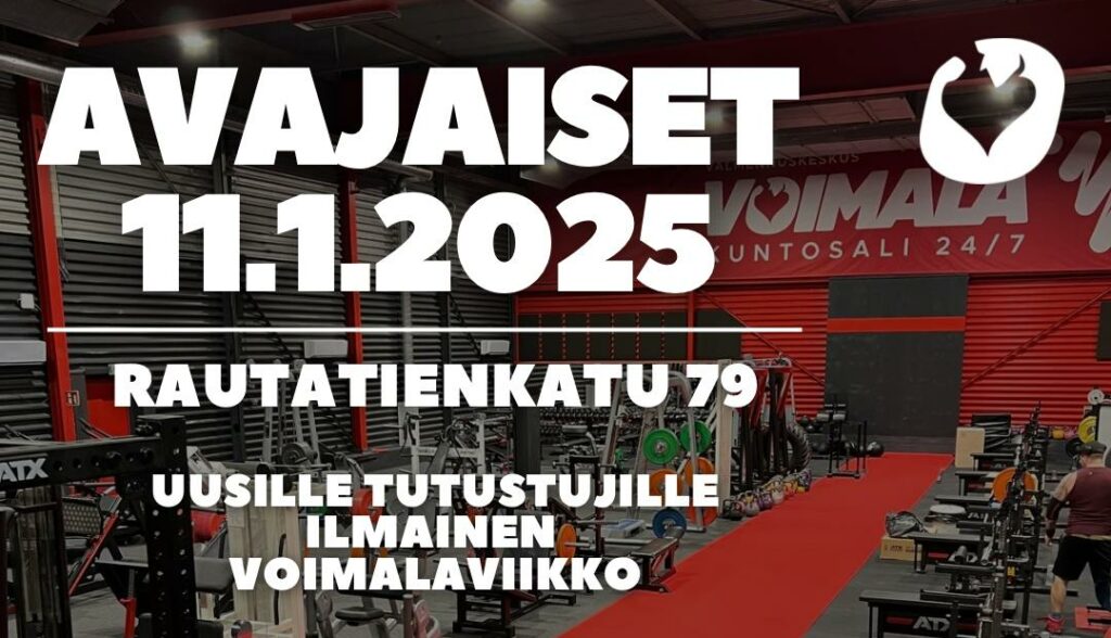 Avajaiset Rautatienkadun Voimalassa