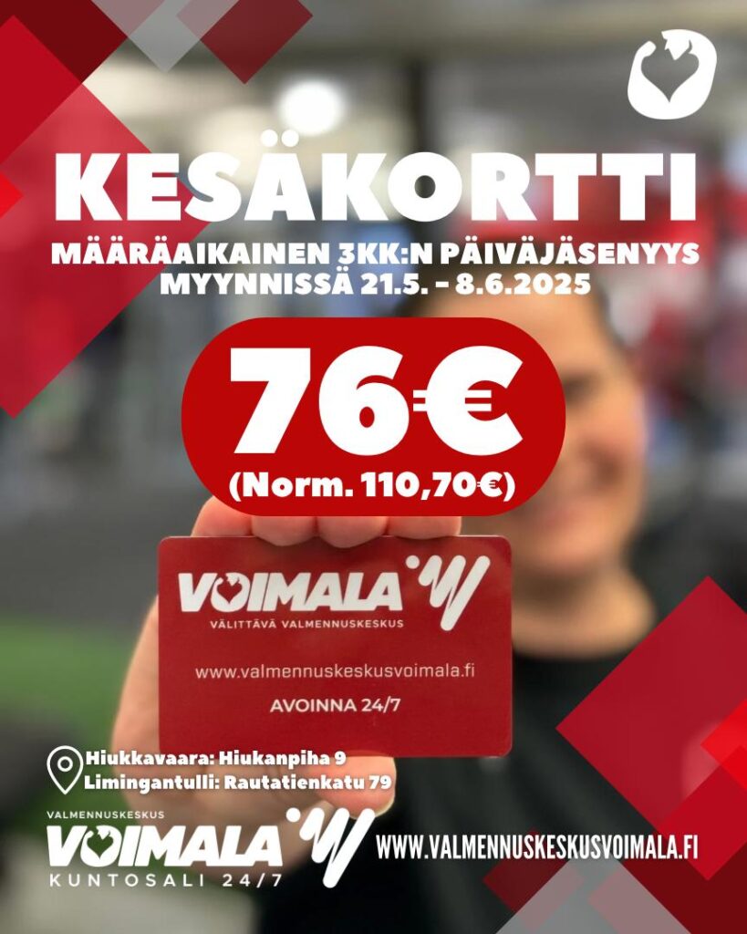 kesäkortti myynnissä
